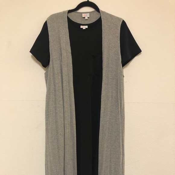 Lularoe Joy vest, size large. - Picture 3 of 5
